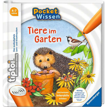 tiptoi Buch Pocket Wissen: Tiere im Garten