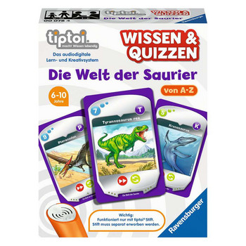 tiptoi Spiel: Wissen & Quizzen - Die Welt der Saurier
