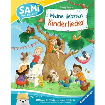 SAMi Dein Lesebär - Buch: Meine liebsten Kinderlieder