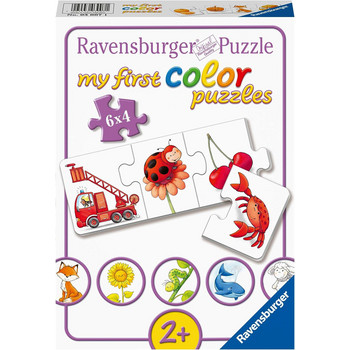 my first color puzzles: Alle meine Farben (6x4 Teile)