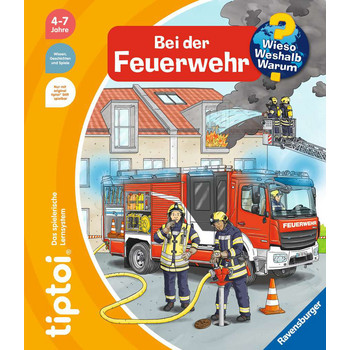 tiptoi Buch: Bei der Feuerwehr (2022)