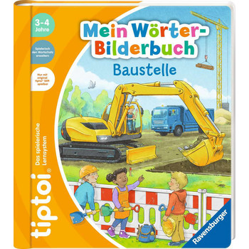tiptoi Buch: Mein Wörter-Bilderbuch Baustelle