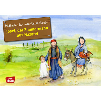 Josef, der Zimmermann aus Nazaret (Bildkarten A3)