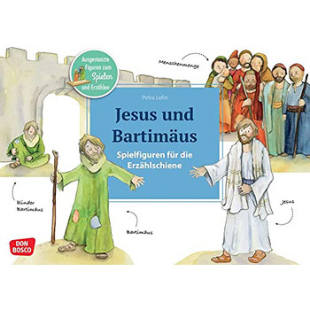 Jesus und Bartimäus (Spielfiguren für die Erzählschiene)