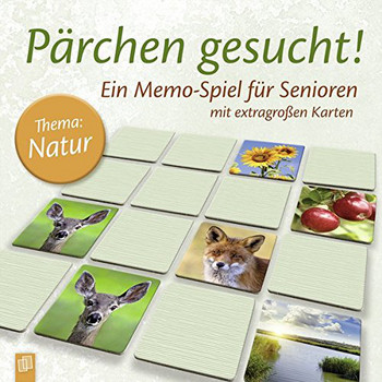 Pärchen gesucht: Natur - Ein Memo-Spiel mit extragroßen Karten