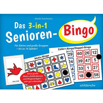 Das 3-in-1 Senioren-Bingo
